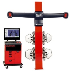 Wheel alignment wheels-3 D stands